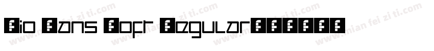 Bio Sans Soft Regular字体转换